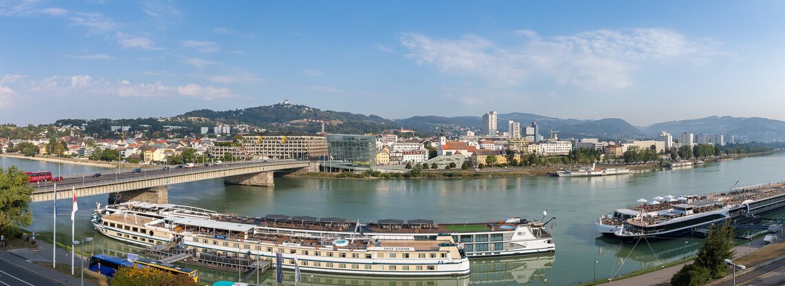 Panorama Linz © Jürgen Brochmann Panorama Aufnahme Linz